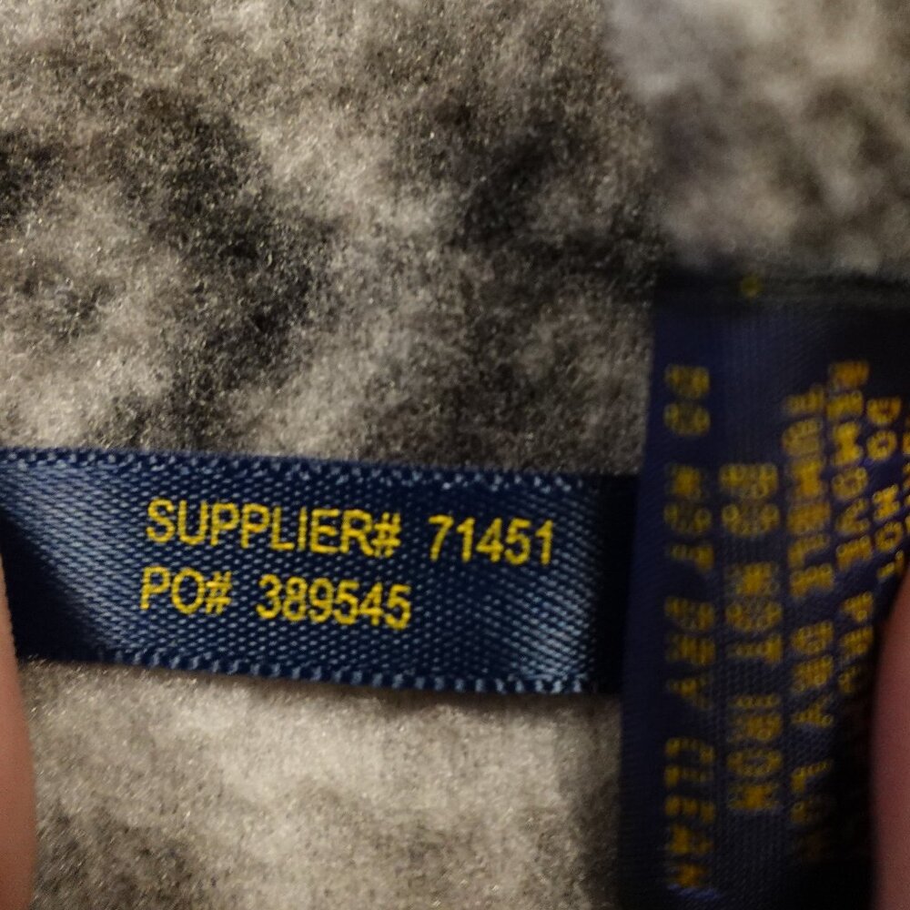 Polo Golf Ralph Lauren Fair Isle‎ Fleece Vest Men’s M Gray Nordic Layer - Picture 12 of 13